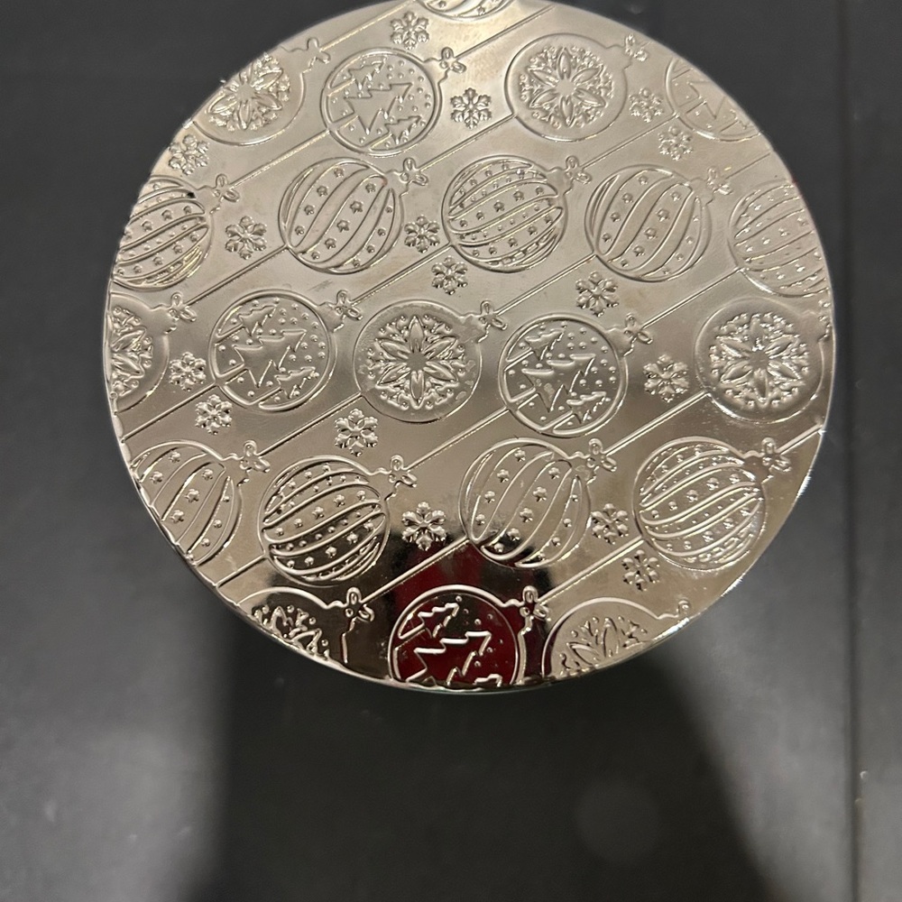 Bath & Body Works Silver Candle Holder Accent